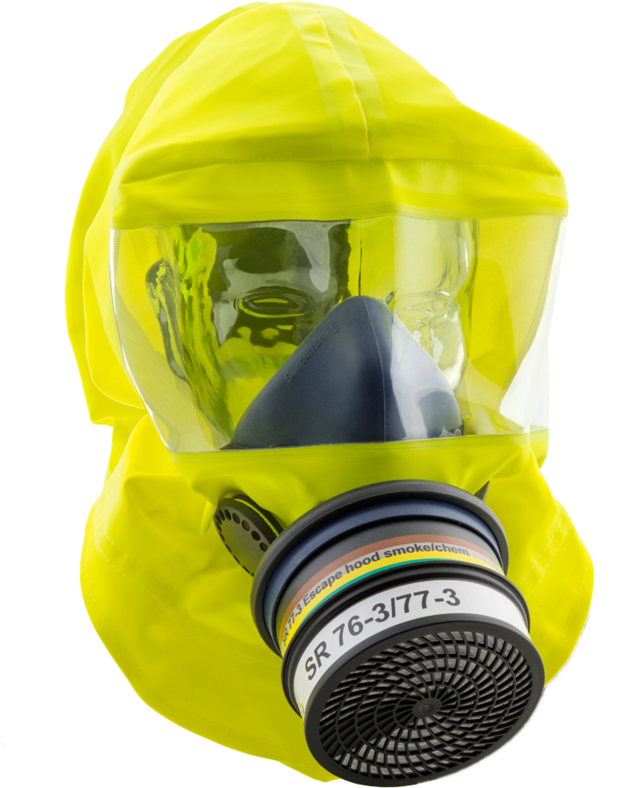 SR 77-3 Escape Hood Chemical/Smoke ABEK1-CO-P3