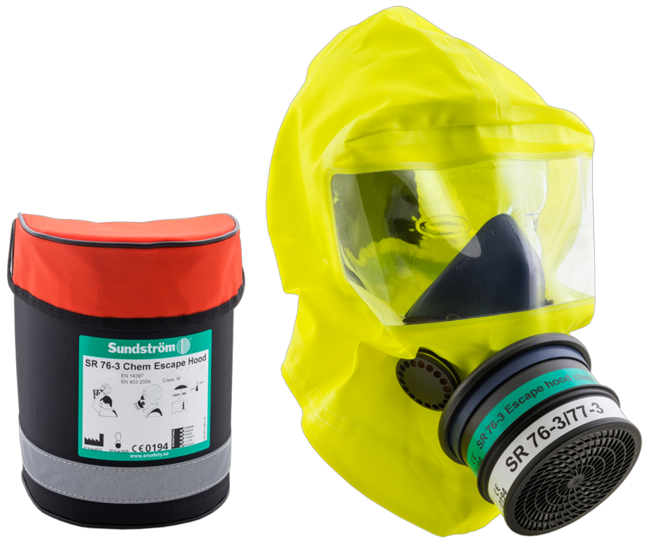 SR 76-3 Escape Hood Chemical K2-P3