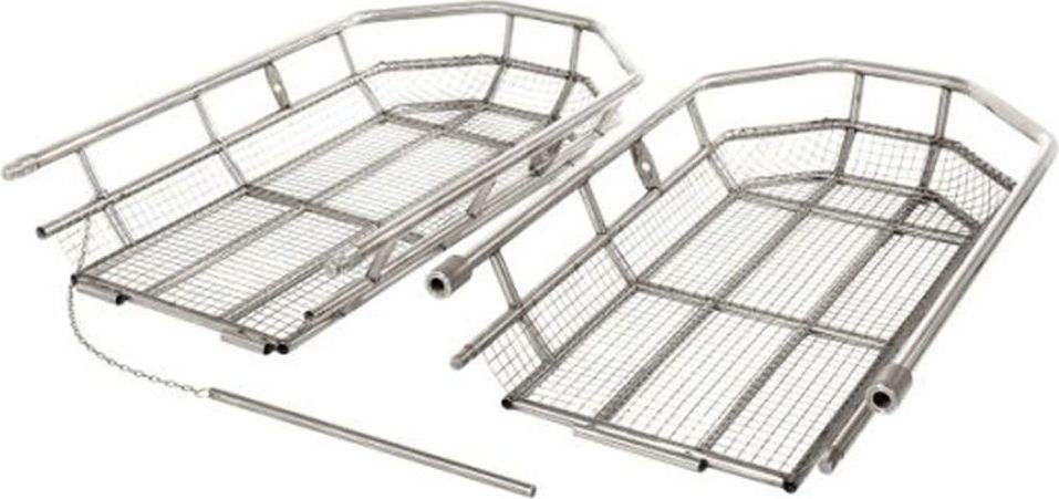 02.05.0122 Metal Basket Stretcher "HERMES II" (Two-Piece)