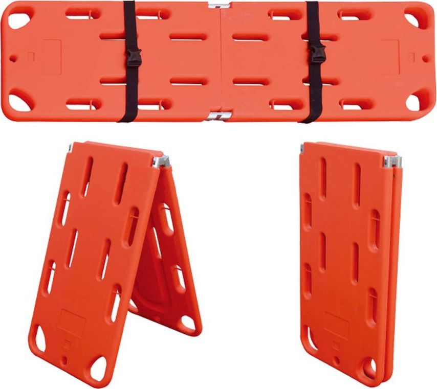 02.05.0116 Stretcher "BACK BOARD FOLDABLE"