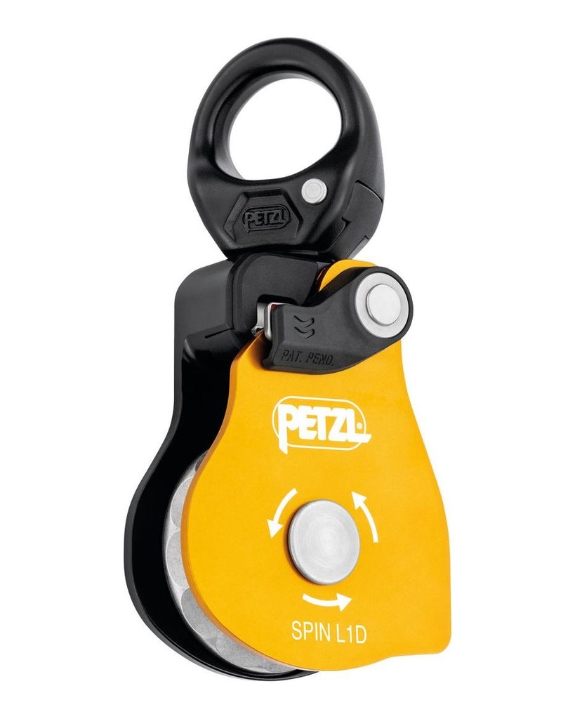 P001AA00 SPIN L1D Μονή τροχαλία πολύ υψηλής απόδοσης με μονόδρομη περιστροφή και περιστροφή