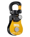 SPIN S1 OPEN Very high-efficiency, compact single pulley with gated swivel