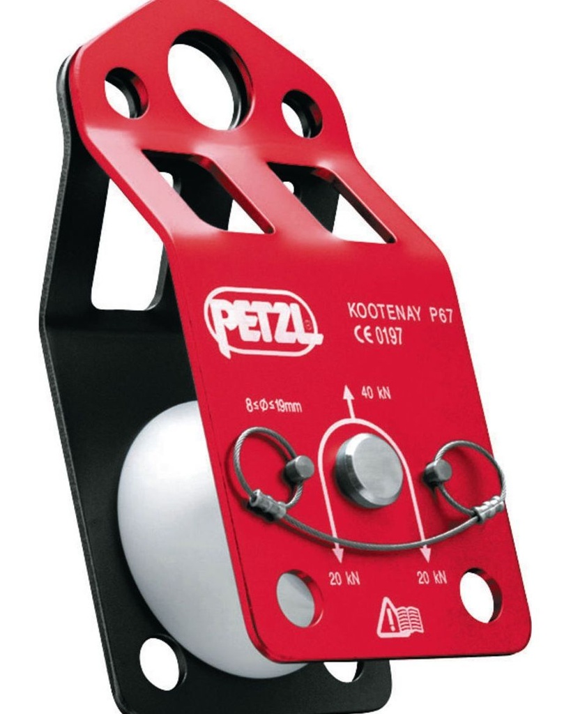 P67 KOOTENAY Knot-passing pulley