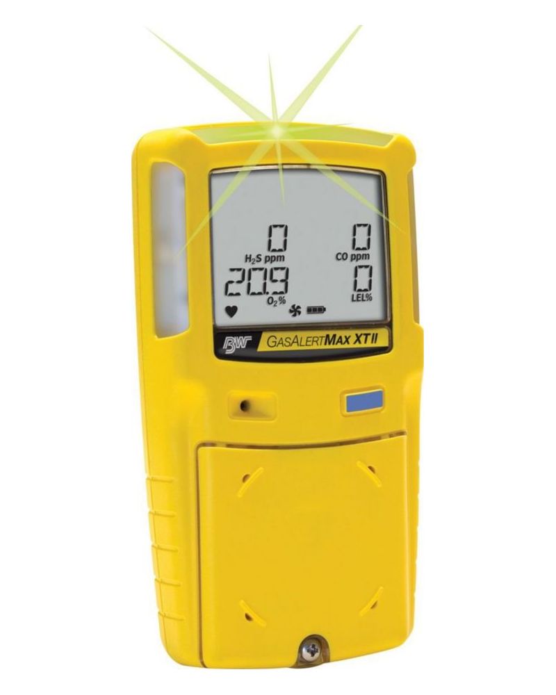 BW Max XT II Multi-Gas Detector - 4 Gas %LEL O2 H2S CO