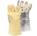 708 Heat Resistant Gloves (Aluminized Over Aramid, Palm: Aramid /carbon ), up to 500°C