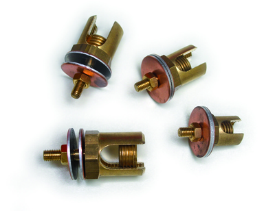 SEFRBM Brass cable holders with bimetallic washers