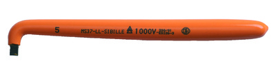 MS37LL 1000V Insulated offset slotted screwdriver single blade lengthwise