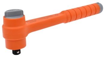 MS85P 1000V Insulated reversible ratchet spanner 3/8&quot; with mechanical locking