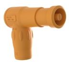TW2421 M12 Insulated right angle connector, 250A AC