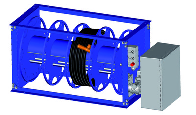 TW8420 Motorized reel 4 x 45 - 120 mm²