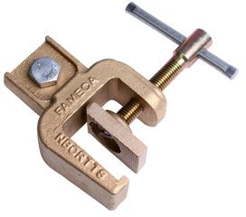 NBCRTTS Earthing clamp for twin wing clamps