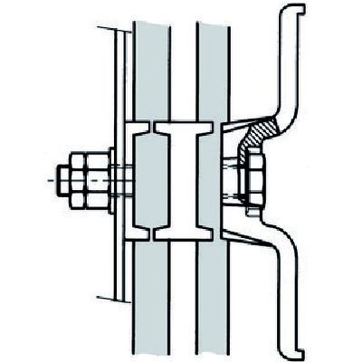 STDA2147DP Permanent double position earth connectors