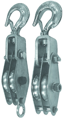 PDL Pair of shell blocks with hook
