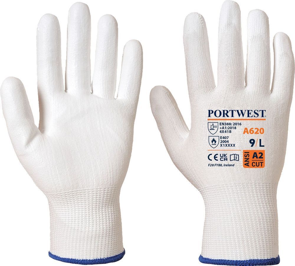 A620 LR Cut PU Palm Glove, Cut (B)
