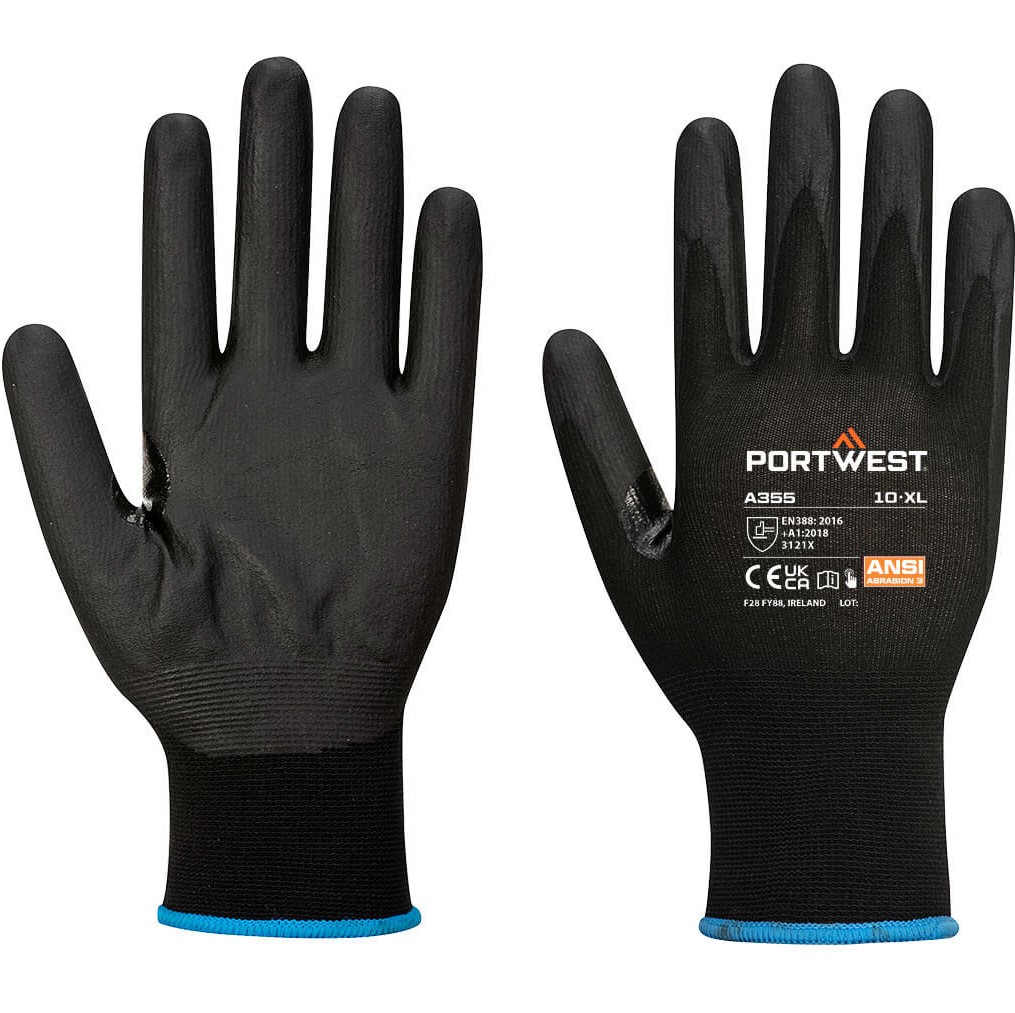 A355 NPR15 Nitrile Foam Touchscreen Glove