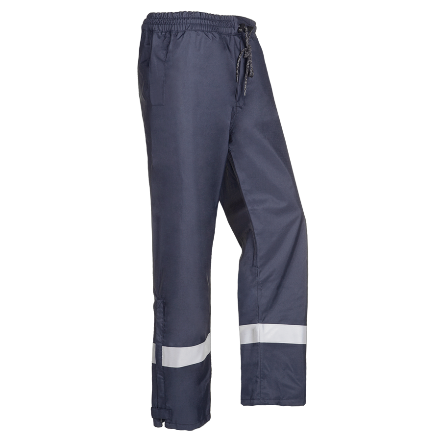 Ekofisk Flame retardant, anti-static rain trousers