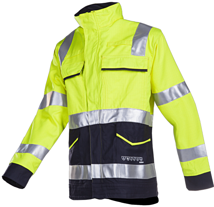 Reggio Hi-vis jacket with ARC protection