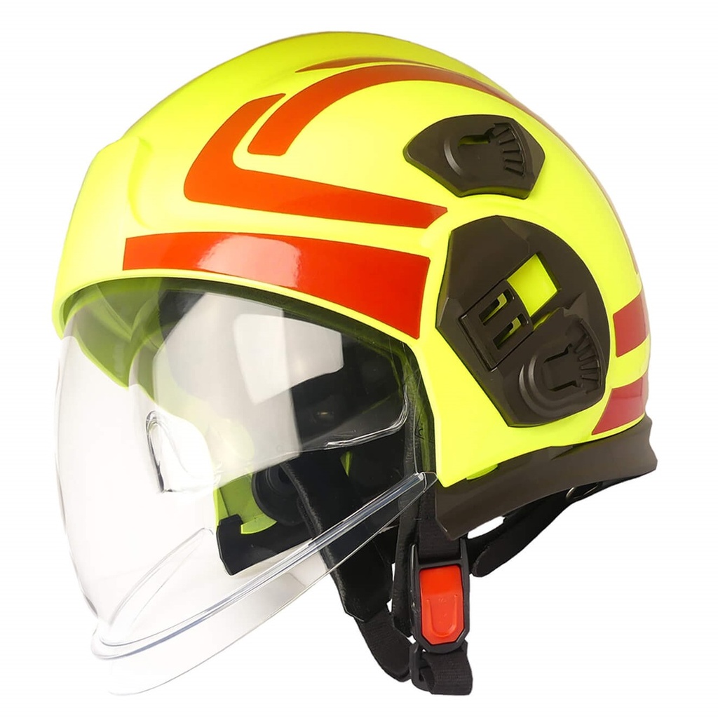 1022363 Firefighter Helmet PAB Fire 05, High Visibility RR