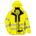 DX466 DX4 Hi-Vis Winter Rain Breathable 4-in-1 Jacket
