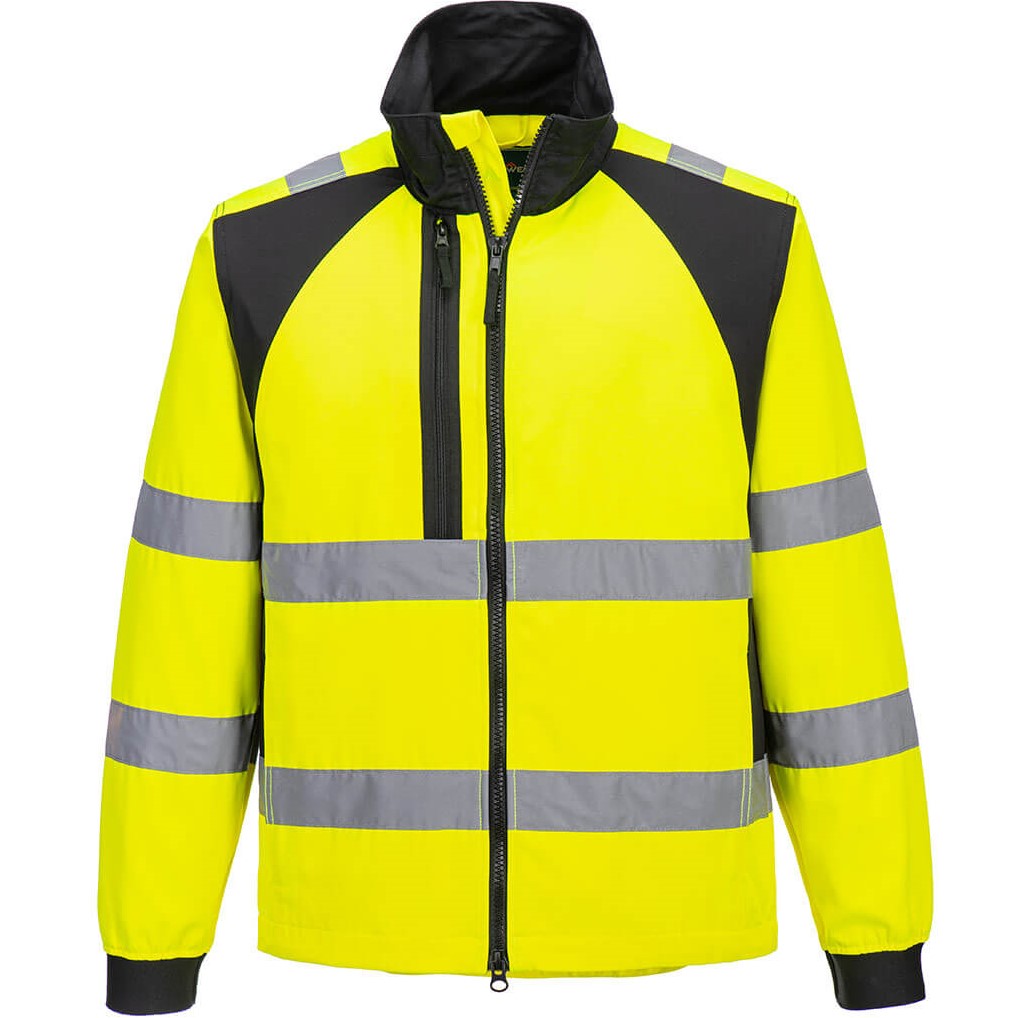 CD861 Xhakete Pune Hi-Vis Eco WX2 Portokalli/e Zezë