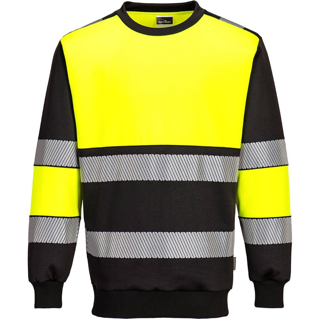 PW376 PW3 Hi-Vis Class 1 Sweatshirt