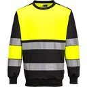PW376 PW3 Hi-Vis Class 1 Sweatshirt