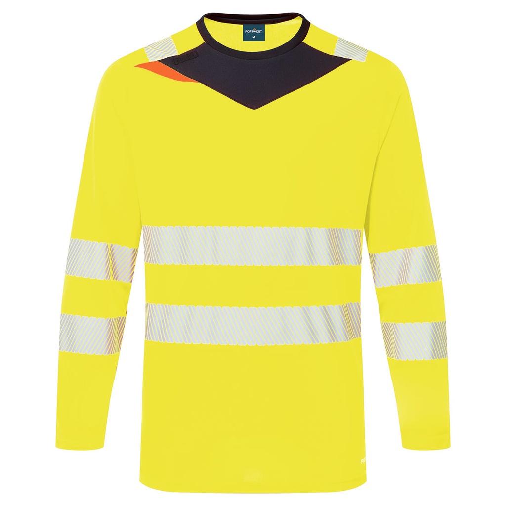 DX416 DX4 Hi-Vis T-Shirt L/S