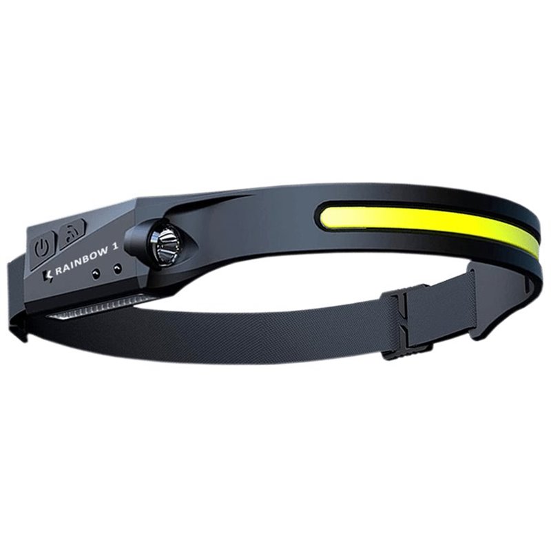 RAINBOW 1 headlamp (Rechargeable with USB ΤΥΠΟΣ-C)