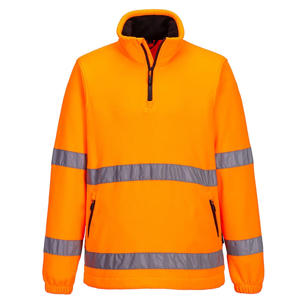 F302 Hi-Vis 1/2 Zip Fleece
