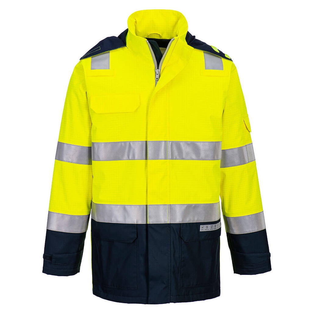 FR605 Xhakete Shiu FD Antistatik Hi-Vis Bizflame Rain+ APC 2 (25 ELIM)