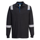 FR711 WX3 Flame Resistant Long Sleeve Polo, Inherent FR