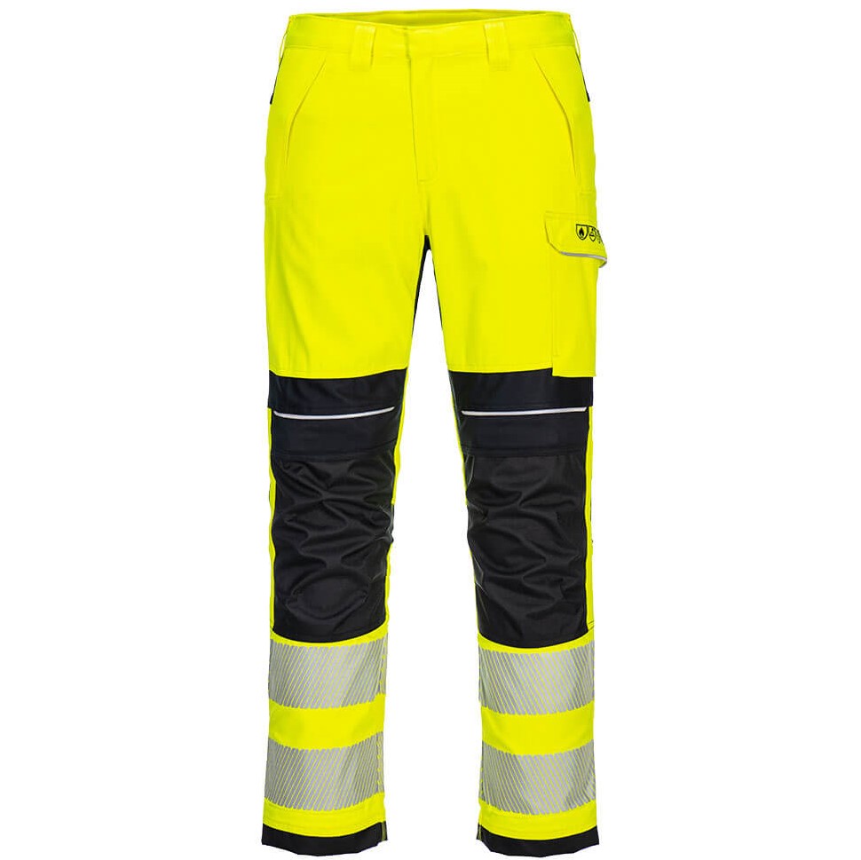 FR406 Pantallona Flake Duruese Antistatike Hi-Vis PW3