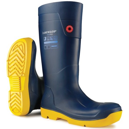 EH62F33 Dunlop Purofort SeaPRO full safety Wellington S5 CI CR SRC