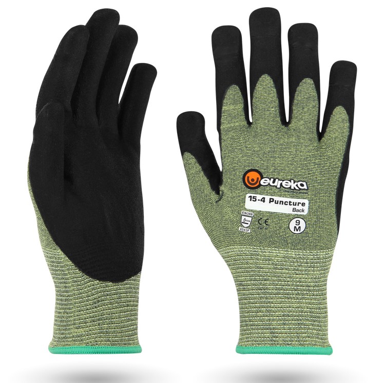 15-4 Puncture Back Gloves