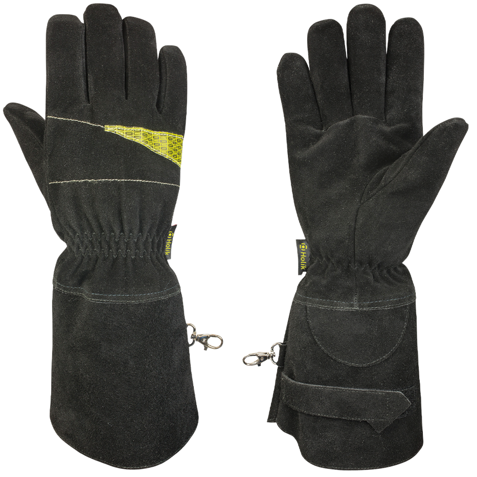 8123-04 Firefighter gloves Amber Long