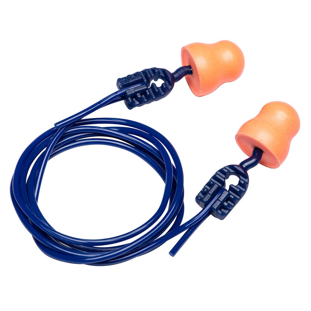 EP12 Easy Fit PU Ear Plugs Corded