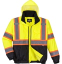 US367 Hi-Vis 2-in-1 Contrast Tape Bomber Σακάκι