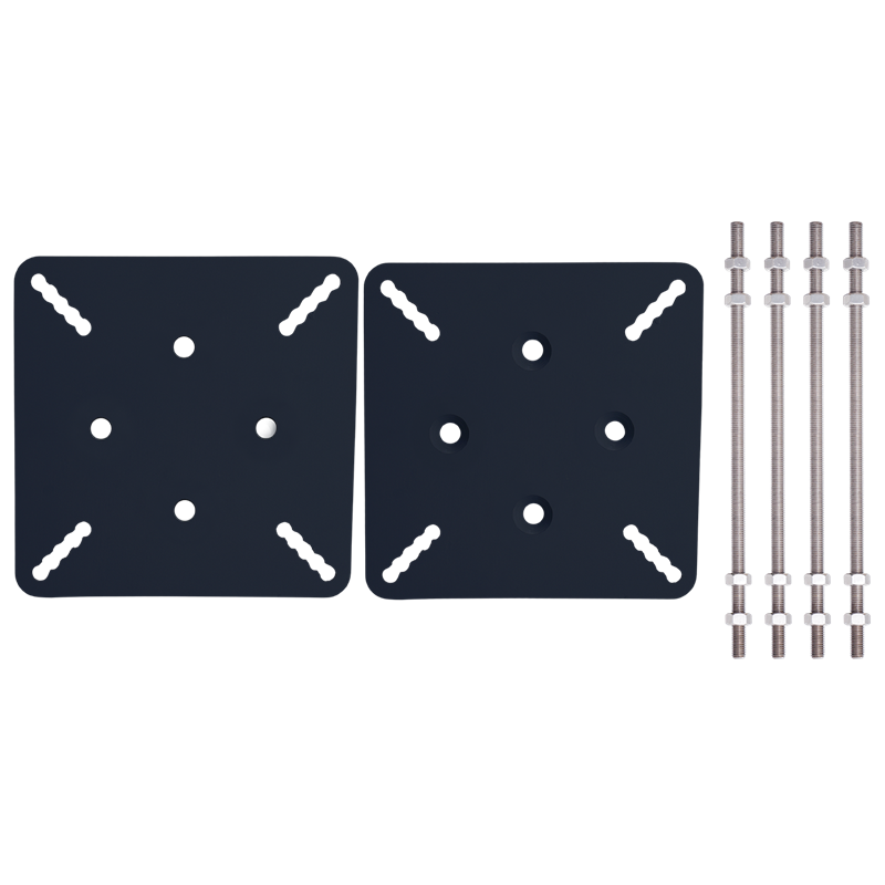FA6020700 Anchor plate for clamping with counter plate for horizontal wire rope lifeline KS-Line (KS 4000)