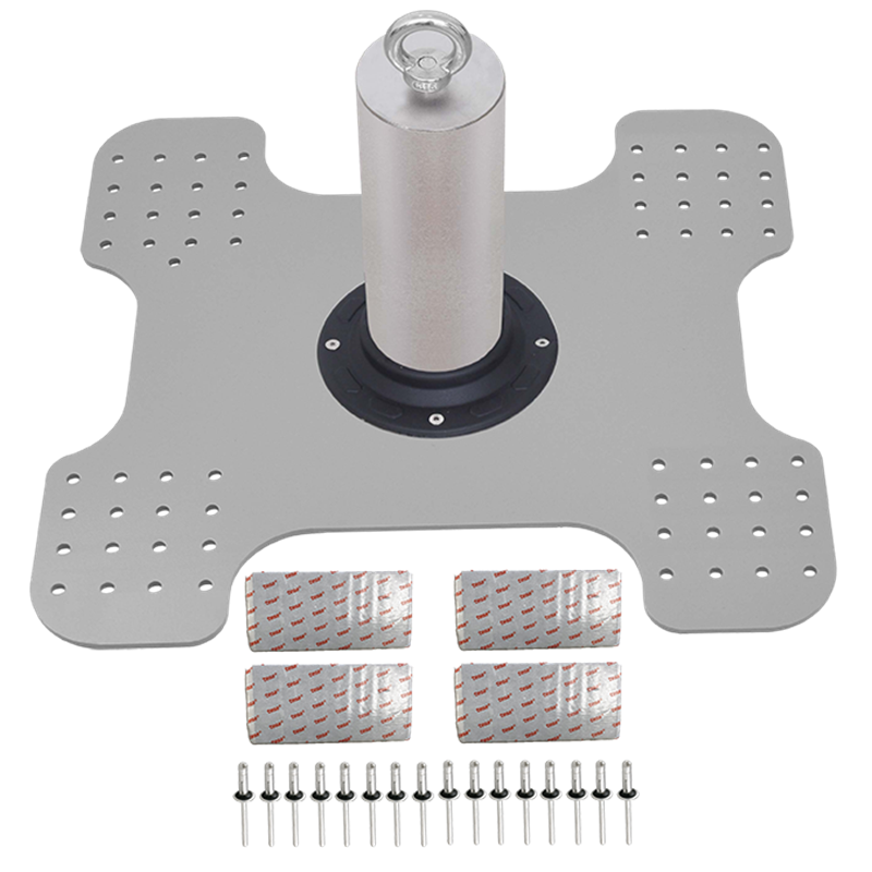 FA6030000 Extremity constant force post for KS-Line lifeline on trapezoïdal roof sheet