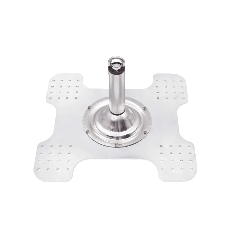 FA6030001 Extremity dynamic energy absorbing anchor post for trapezoidal roof