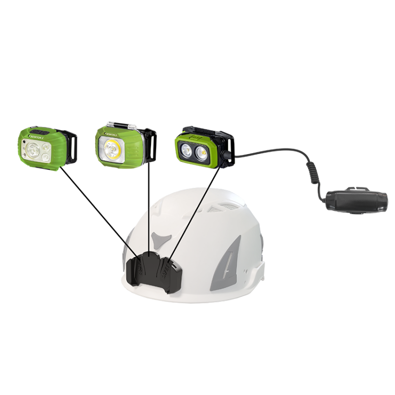 HL1090002 Adhesive plate for installing NEWTON 2/3/4 headlamps on helmet