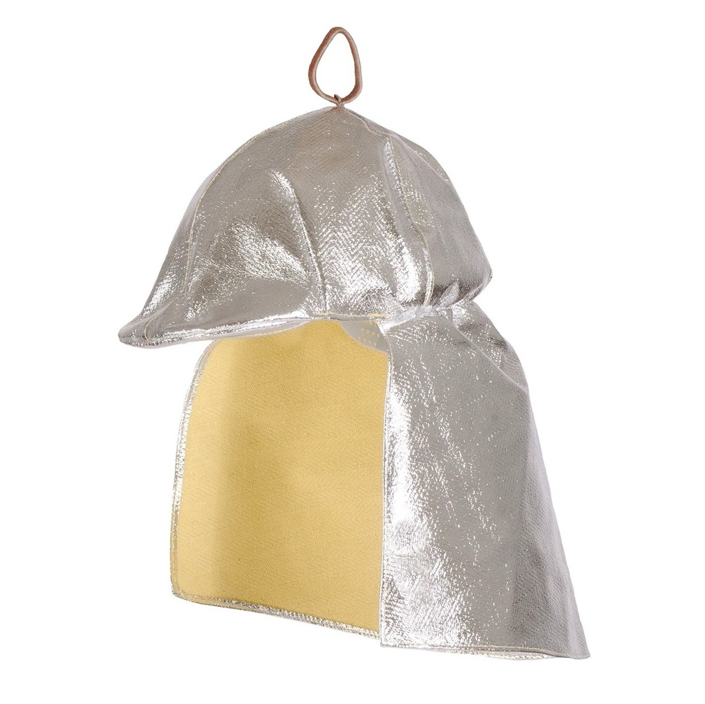 452 HR4 BARA Aluminized Aramid fabric Helmet Cover