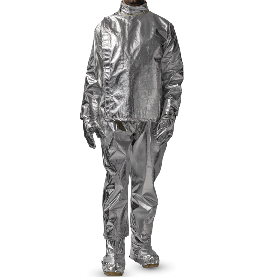 GAJT5000 Aluminized Coated P-Aramid Suit