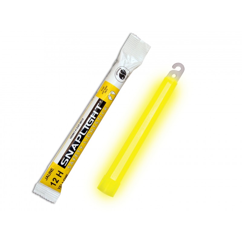6" SNAPLIGHT YELLOW LIGHTSTICK (15CM) 12HR