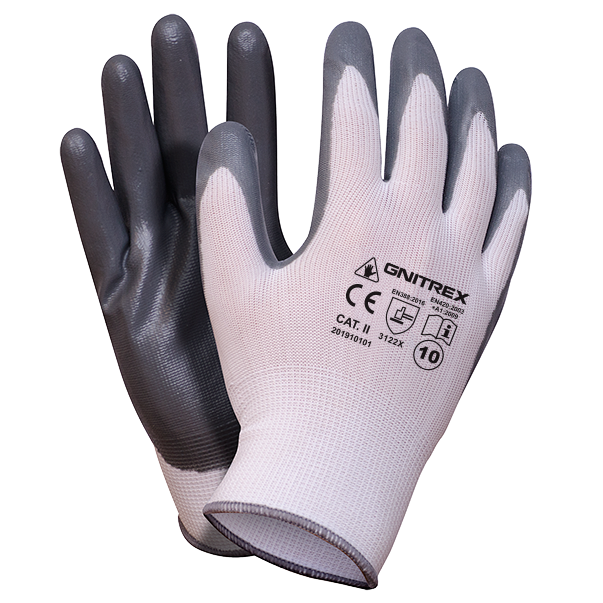GNITREX SET A Nitrile Coated Gloves