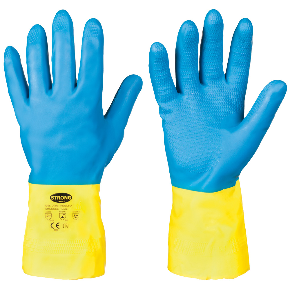 KENORA Dual Protection NEOPRENE Chemical gloves, Type A (A.K.L.M.N.P.T.S)