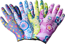 FLORIS Transparent Nitrile Coated gloves