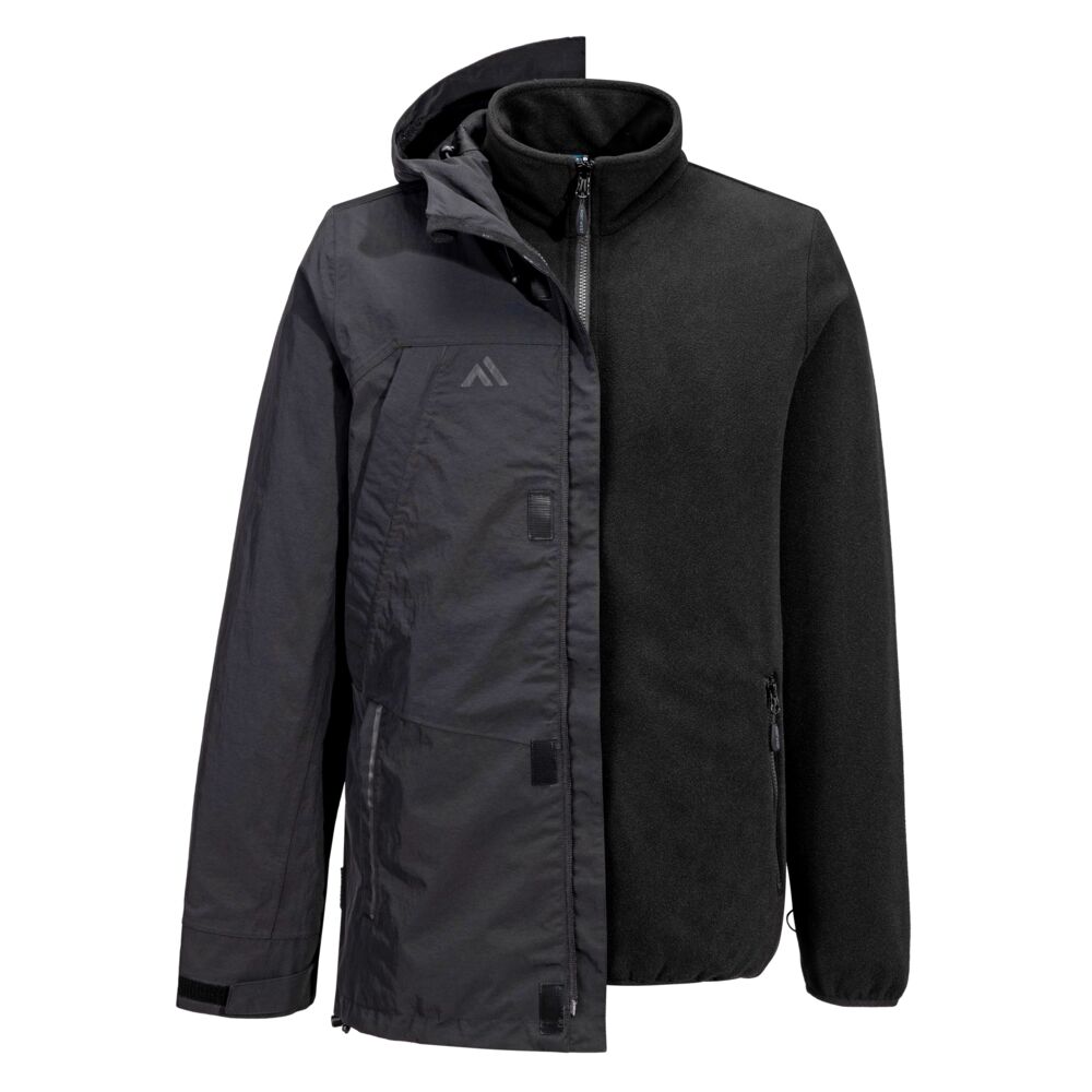 KX366 KX3 3-in-1 Waterproof Breathable Rain Jacket