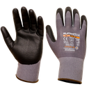 SUPER TECH FLEX Microfoam Nitrile Coated Safety work gloves