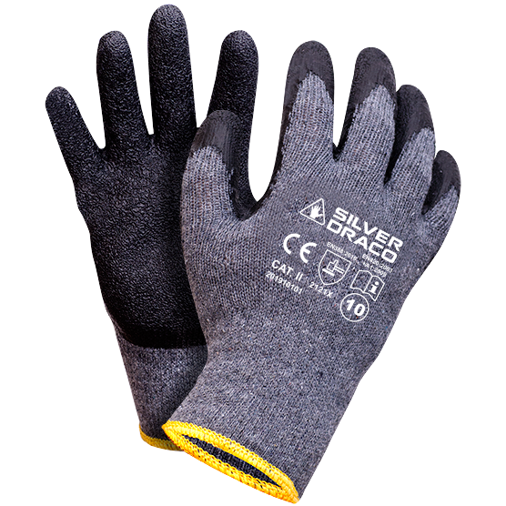 SILVER DRACO Safety work gloves